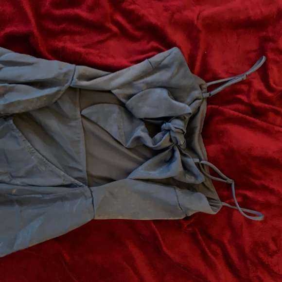 Sky Blue Prom Dress (NEVER WORN) - Picture 3 of 3